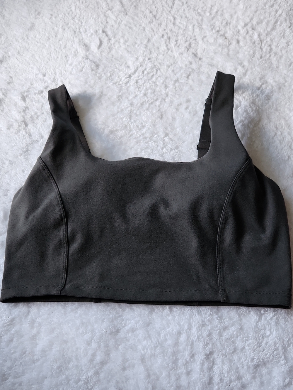 Offline By Aerie Black Scoop Neck Sports Bra Size M